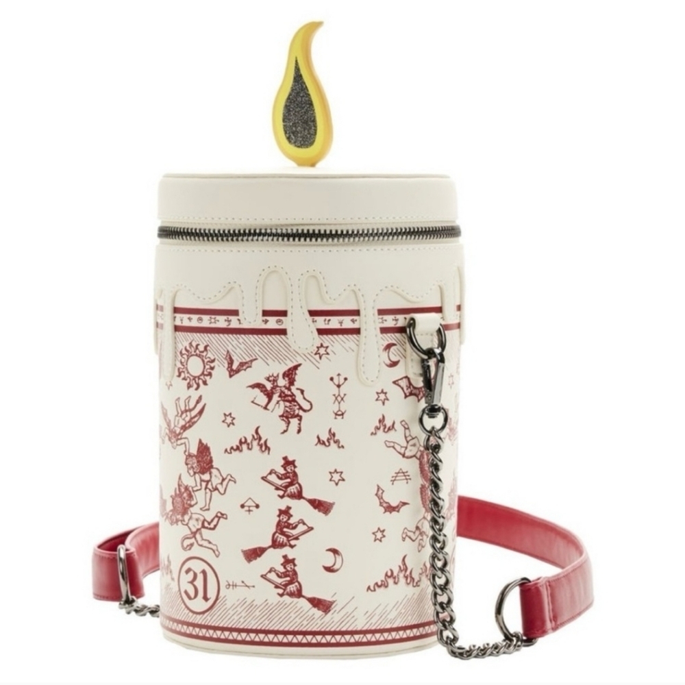 Loungefly Disney Hocus Pocus Black Flame Candle Crossbody